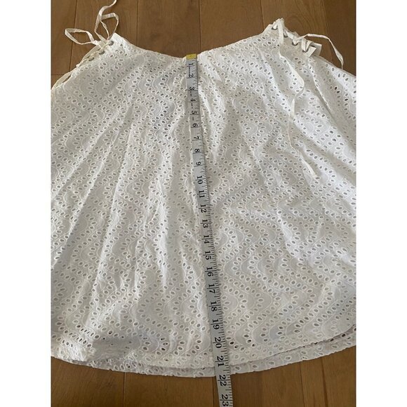 NWT  Express Ivory Eyelet SKIRT WOMEN’S Size 10 - Picture 5 of 12